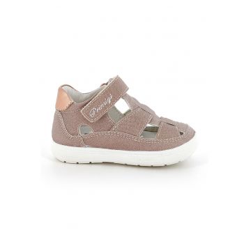 Sandale cu velcro si logo Sandale cu velcro si logo