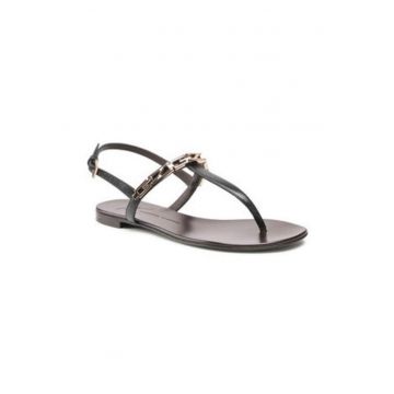 Sandale dama  209722802 - Piele naturala - Negru - Negru