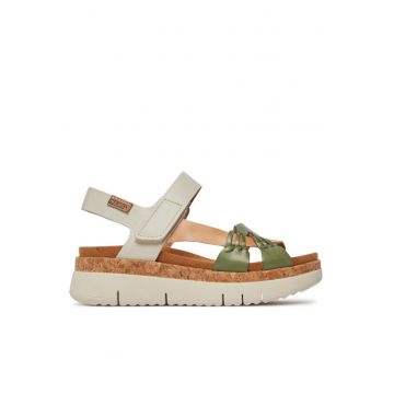Sandale dama  303681425 - Piele naturala - Verde