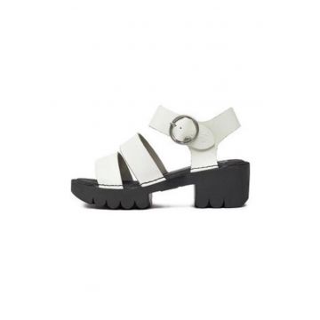Sandale dama  303683573 - Piele naturala - Alb - Alb
