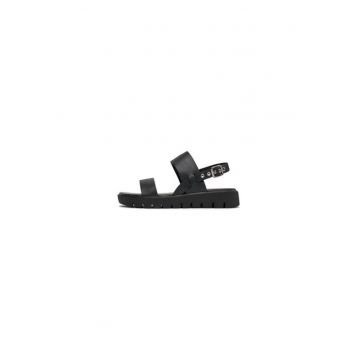 Sandale dama  303707095 - Piele ecologica - Negru