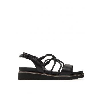 Sandale dama  303735395 - Piele naturala - Negru