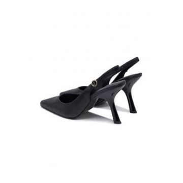 Sandale dama  304386220 - Piele ecologica - Negru - Negru