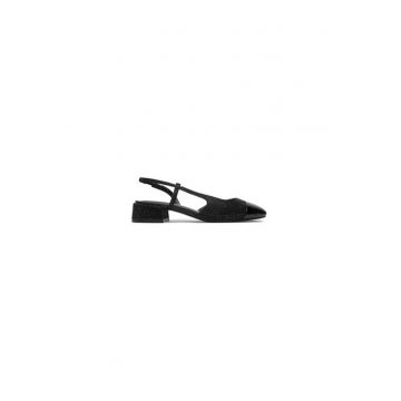 Sandale dama  304432514 - Textil - Negru