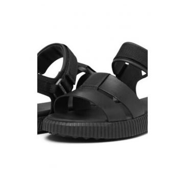Sandale dama  304717734 - Piele naturala - Negru - Negru