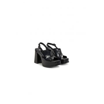 Sandale dama  304872754 - Sintetic - 38 EU - Negru