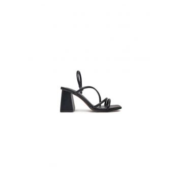 Sandale dama  305126023 - Piele ecologica - Negru
