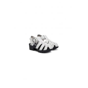 Sandale dama  305140425 - Piele naturala - Alb