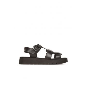 Sandale dama  305140753 - Piele naturala - Negru - Negru