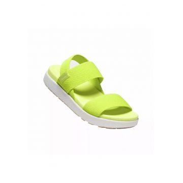 Sandale dama  model Elle Backstrap - constructie ultrausoara - talpa din spuma EVA - galben - plastic