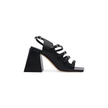 Sandale dama Vic Matie - 305311597 - Piele naturala - Negru - Negru