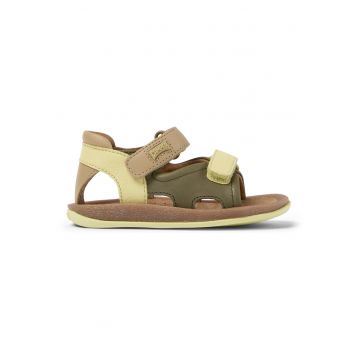 Sandale de piele cu inchidere velcro