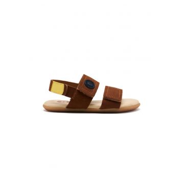 Sandale din piele cu inchidere velcro Lenroot