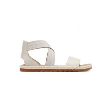 Sandale din piele cu talpa joasa -