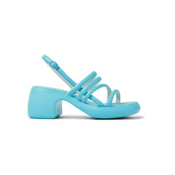 Sandale din piele Thelma - Turcoaz