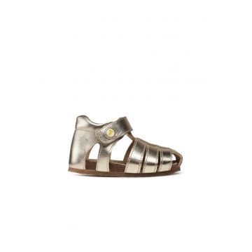Sandale fete  208158787 - Piele naturala - 22 EU - Auriu