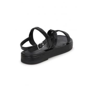 Sandale fete  303669270 - Piele ecologica - Negru - Negru