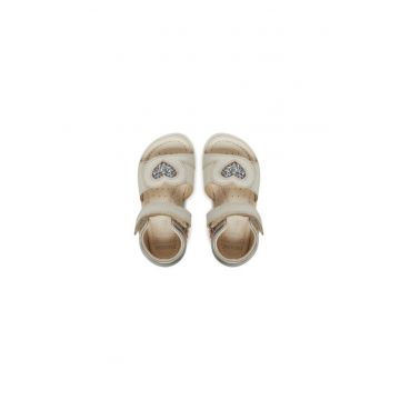 Sandale fete - B5521B-085NF -  Piele naturala - Alb
