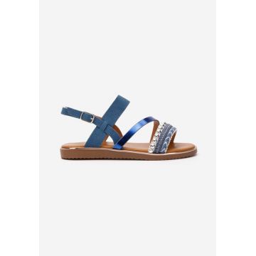 Sandale fete Catalia denim