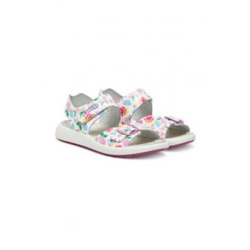 Sandale fete -  Piele naturala - Multicolor - Multicolor