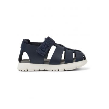 Sandale fisherman de piele Oruga 737 - Bleumarin