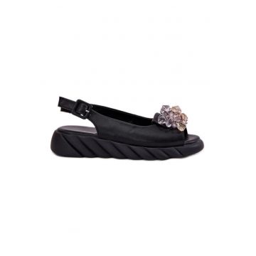 Sandale pentru femei -  BM224856 - Negru