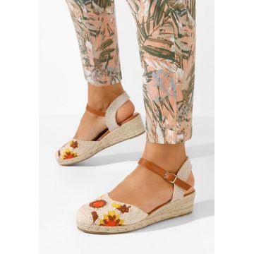 Sandale tip espadrile Elioth bej