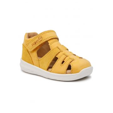 Sandale baieti - 1-000392-6000 -  Piele naturala - 19 EU - Galben