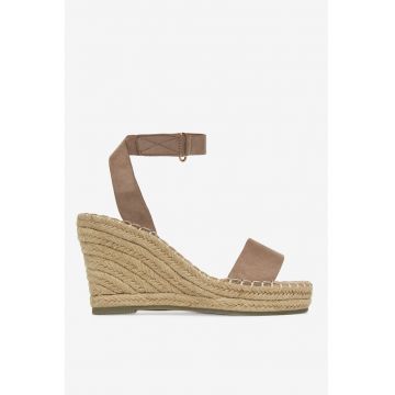 Sandale  Bej - Material Textil Sandale  Bej - Material Textil