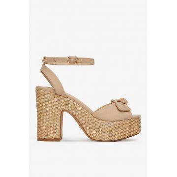 Sandale Bej  Textil Sandale Bej  Textil