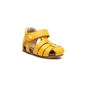 Sandale copii -  208158770 - Piele naturala - Galben Sandale copii -  208158770 - Piele naturala - Galben