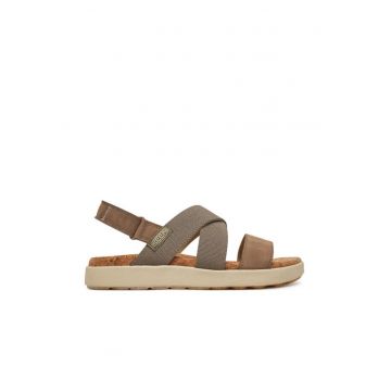 Sandale dama - 1028630 -  Piele naturala - Gri