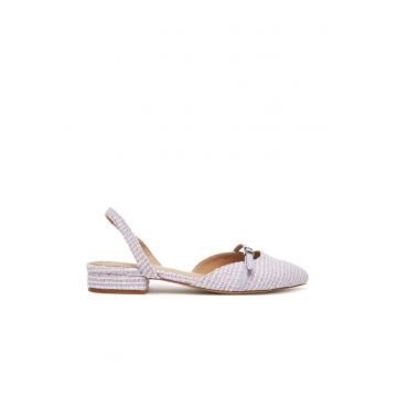 Sandale dama - 13966810 -  Textil - Mov
