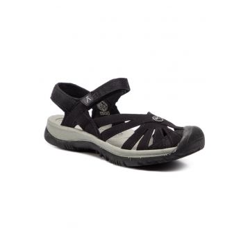 Sandale dama -  201290965 - Negru - Piele naturala/Piele nabuc - Sandale dama -  201290965 - Negru - Piele naturala/Piele nabuc -
