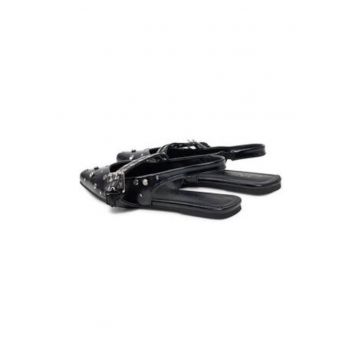Sandale dama  304804793 - Piele naturala - Negru - Negru