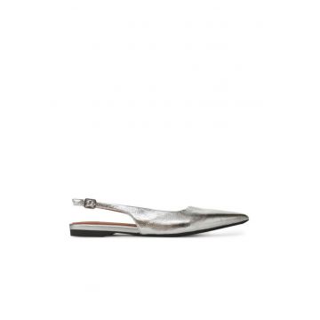 Sandale dama - 5733-183-79 -  Piele naturala - Argintiu