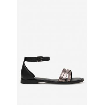 Sandale dama  5905588685784 - Piele naturala - 36 EU - Negru