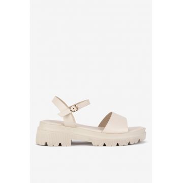 Sandale dama  5905588696582 - Sintetic - Bej Sandale dama  5905588696582 - Sintetic - Bej