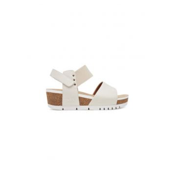Sandale dama - 83509 -  Piele naturala - Ecru