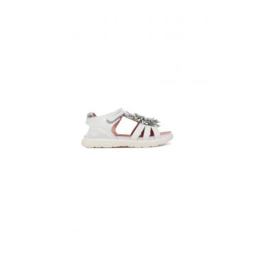 Sandale fete - 252242 -  Piele ecologica - Alb Sandale fete - 252242 -  Piele ecologica - Alb