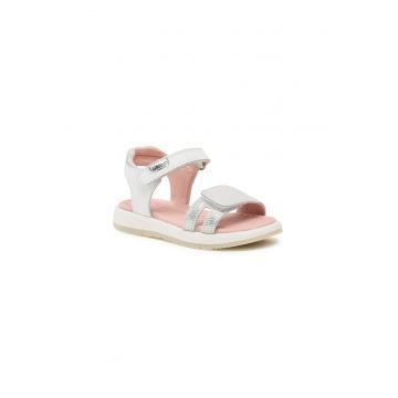Sandale Fete -  302664207 - Piele naturala - Alb - Sandale Fete -  302664207 - Piele naturala - Alb -