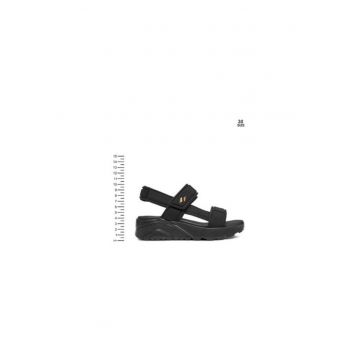 Sandale fete - 310372L -  Textil - Negru Sandale fete - 310372L -  Textil - Negru