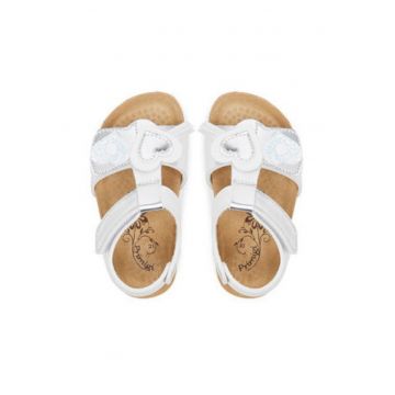 Sandale fete - 7934911 -  Piele naturala - Argintiu - Argintiu