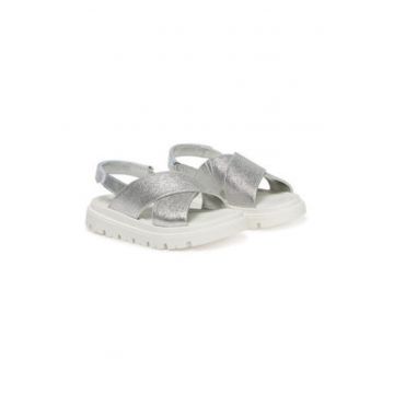 Sandale fete - 7938711 -  Piele naturala - 34 EU - Argintiu