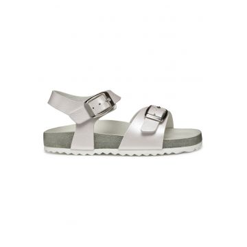 Sandale fete - J558MI-000NF -  Piele ecologica - Alb Sandale fete - J558MI-000NF -  Piele ecologica - Alb