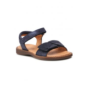 Sandale fete  Piele naturala/Piele intoarsa - Albastru