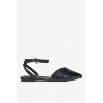 Sandale  Negru - Material Sintetic Sandale  Negru - Material Sintetic