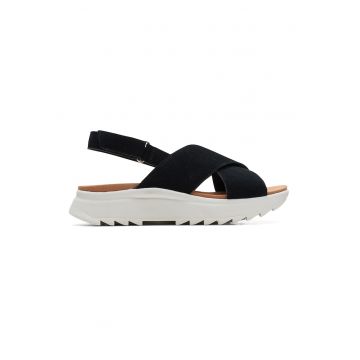 Sandale wedge cu bareta rasucita Dashlite Sandale wedge cu bareta rasucita Dashlite