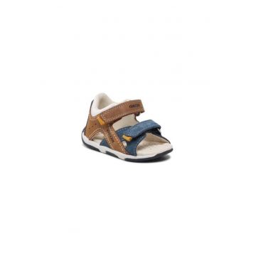 Sandale baieti  209409444 - Piele naturala - Maro