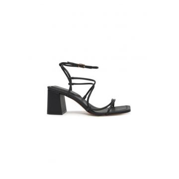 Sandale dama 13768228 - Piele ecologica - Negru Sandale dama 13768228 - Piele ecologica - Negru